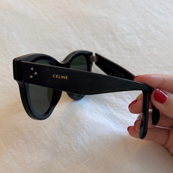 CELINE CAT EYE S003 SUNGLASSES IN ACETATE WITH MINERAL GLASS LENSES - Picture 2 of 4
